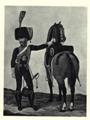 fig.8 - Soldato dellArtiglieria a Cavallo della Guardia murattiana in alta uniforme. 1812-15 (Museo di S.Martino. Napoli).