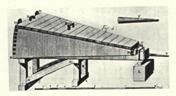 fig.13 - Mantice in legno da fornace di tipo settecentesco (Planche de lEncyclopdie).