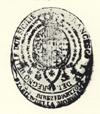 fig.14 - Timbro di carteggio della Direzione, della Mongiana. 1825 circa (ASCZ).